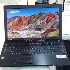 ️ Toshiba satellite   ▪️Intel core i5  ▪️4Gb Ram    500 GB  Storage  in Ethiopia